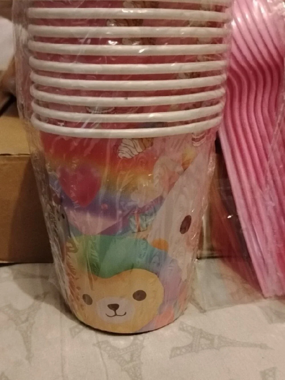 Kids Birthday Kit Party Plushie Animal Friends Set For 10 People Balloons & More